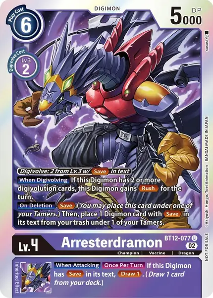 Arresterdramon (Box Topper)