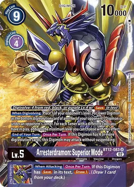 Arresterdramon: Superior Mode (Alternate Art)