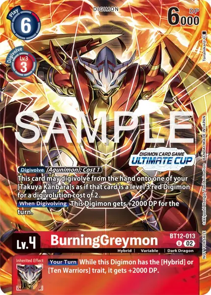 BurningGreymon (Ultimate Cup 2024)