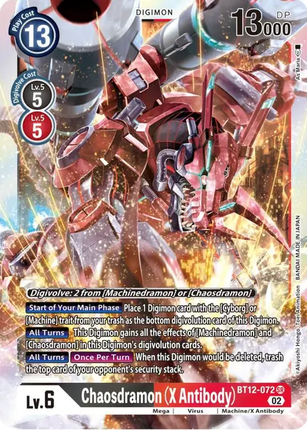 Chaosdramon (X Antibody)