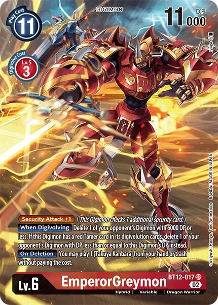 EmperorGreymon (Alternate Art)