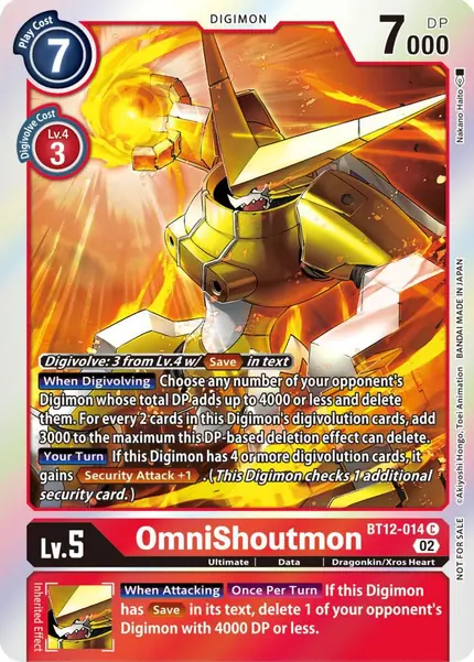 OmniShoutmon (Box Topper)