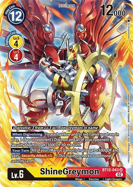 ShineGreymon (Alternate Art)