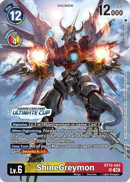 ShineGreymon (Ultimate Cup 2024)