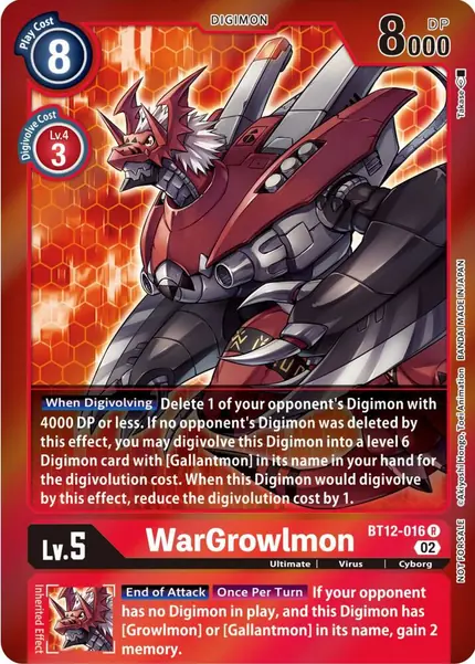 WarGrowlmon (Tamer Party -Special-)