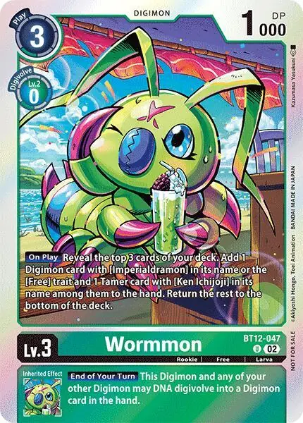 Wormmon - BT12-047 (Convention 2024)