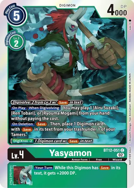 Yasyamon (Box Topper)