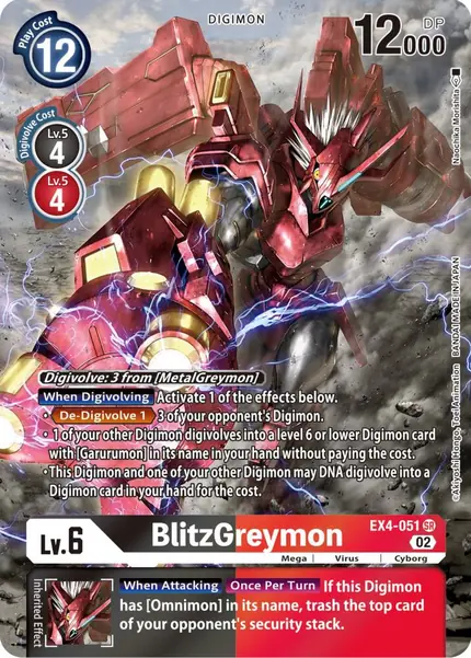 BlitzGreymon (Alternate Art)