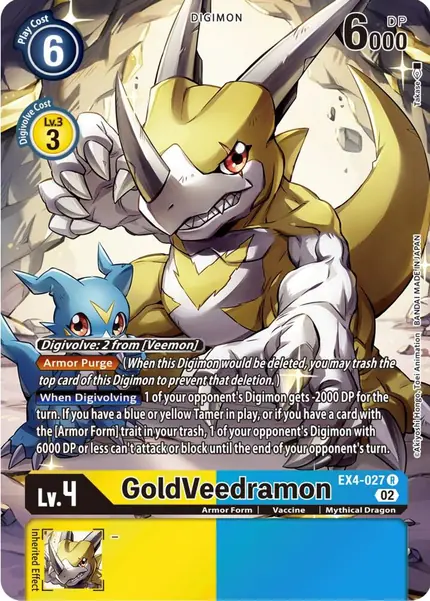 GoldVeedramon (Alternate Art)
