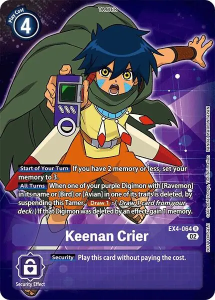 Keenan Crier (Alternate Art)