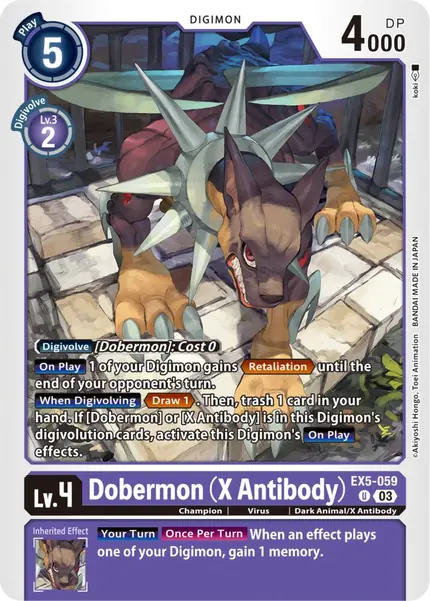 Dobermon (X Antibody)