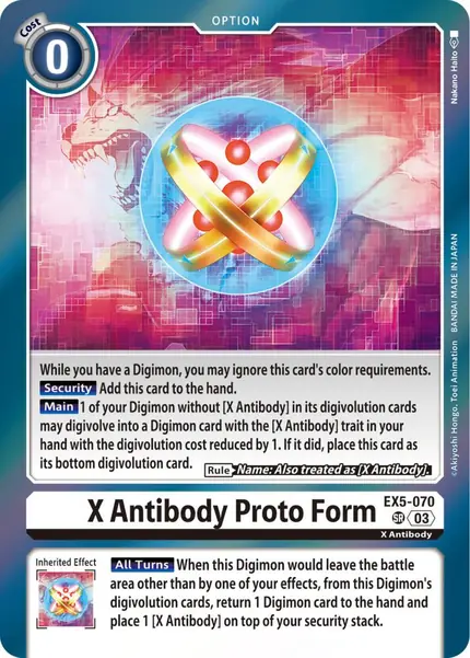 X Antibody Proto Form