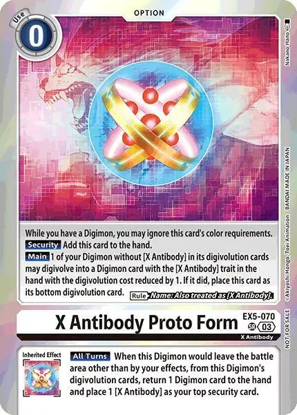 X Antibody Proto Form (Special Event Pack 2025)