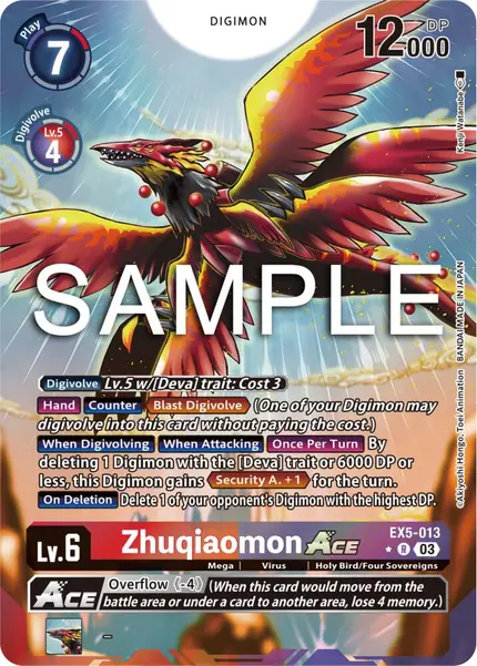 Zhuqiaomon ACE (Alternate Art)