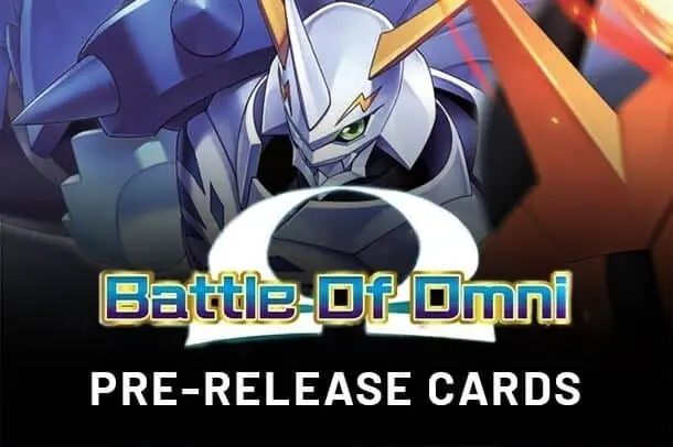 Battle of Omni Pre-Release Cards