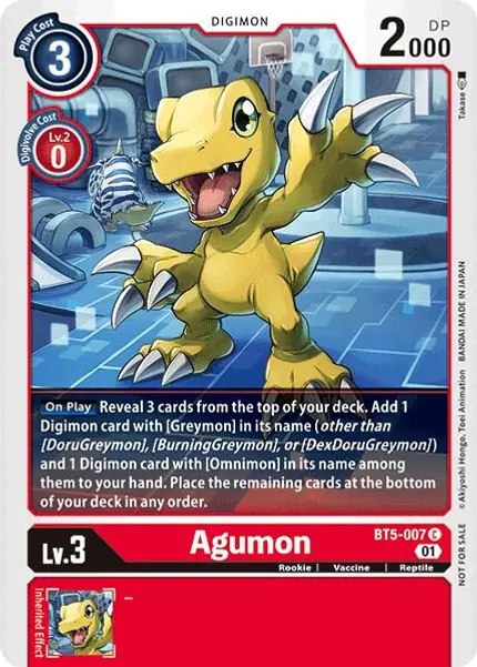 Agumon - BT5-007 (Tamer Party Vol. 4 )