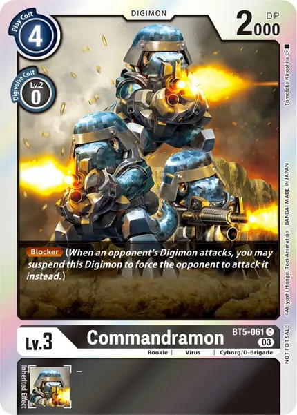 Commandramon (Winner Pack -Blast Ace-)