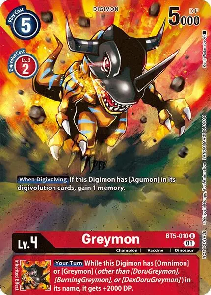 Greymon - BT5-010 (Premier TO Event June 2021)