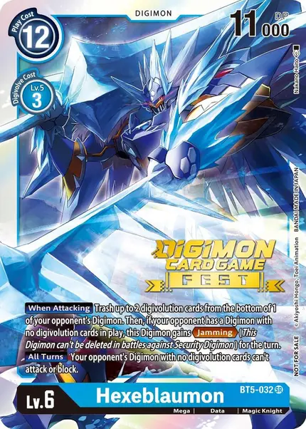 Hexeblaumon (Digimon Card Game Fest 2022)