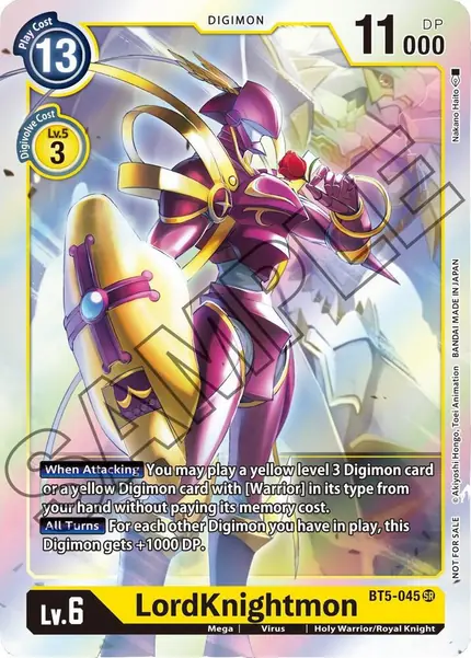 LordKnightmon - BT5-045 (Event Pack 1)