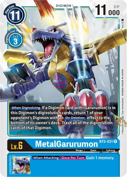 MetalGarurumon - BT5-031