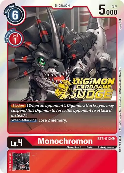 Monochromon (Judge Pack 1)