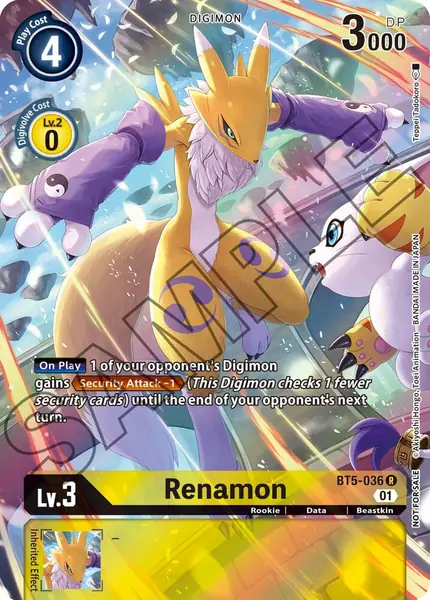Renamon (Tamer's Card Set 1)