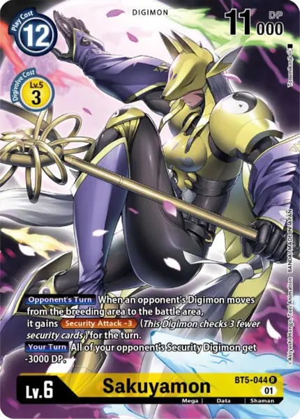 Sakuyamon (Digimon Card Game Deck Box Set)