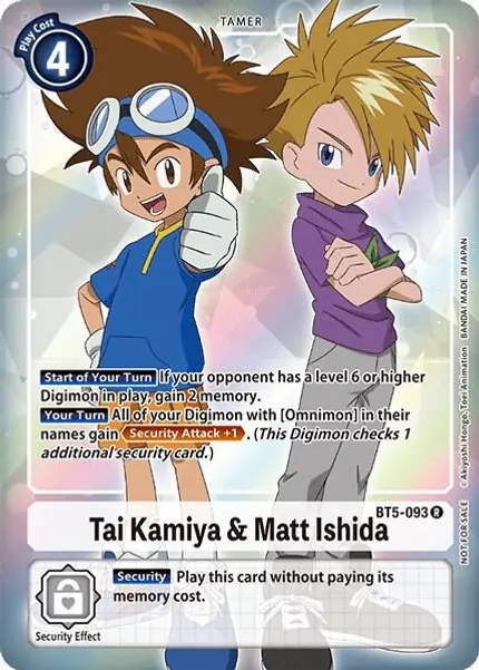 Tai Kamiya & Matt Ishida (Box Topper)