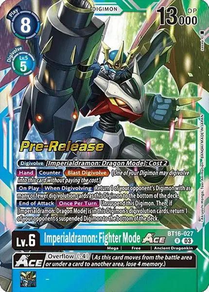 Imperialdramon: Fighter Mode ACE