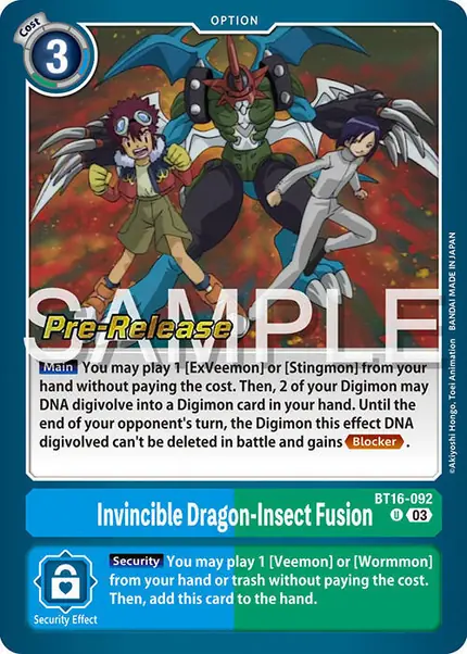 Invincible Dragon-Insect Fusion