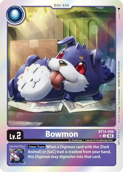 Bowmon (Blast Ace Box Promotion Pack)