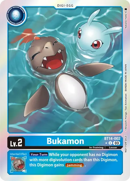 Bukamon (Blast Ace Box Promotion Pack)