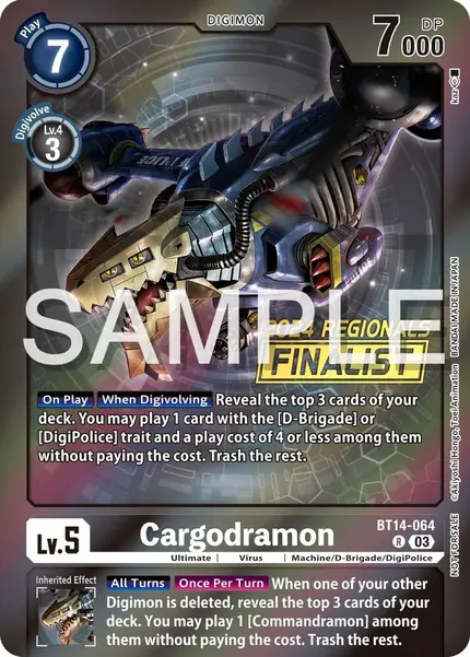 Cargodramon (2024 Regionals Finalist)