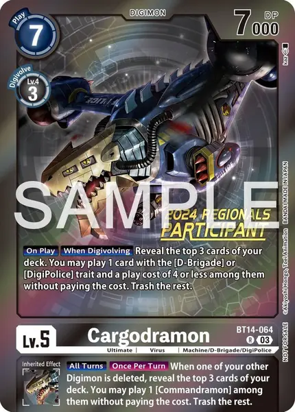 Cargodramon (2024 Regionals Participant)