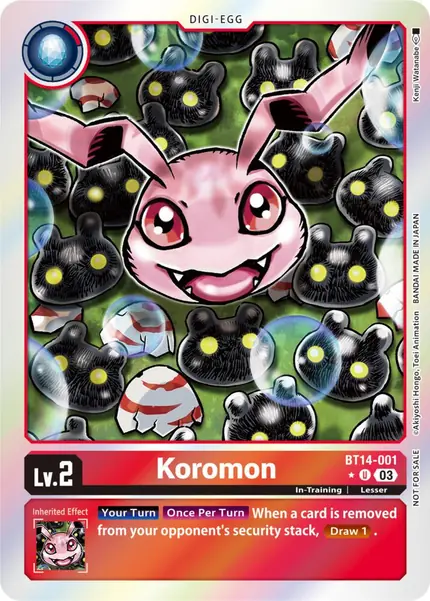 Koromon (Blast Ace Box Promotion Pack)