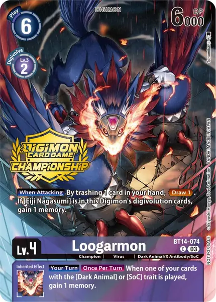 Loogarmon (Championship 2023 Tamers Pack)