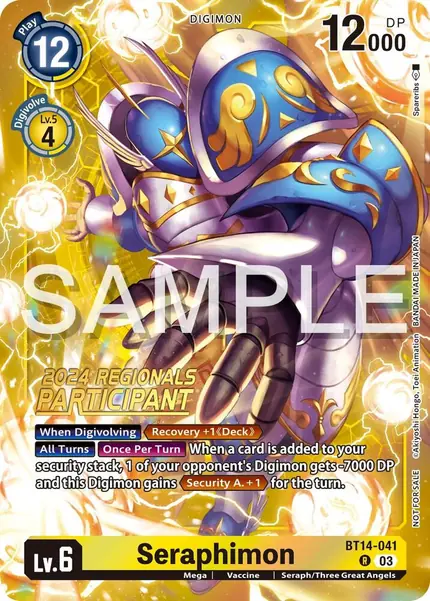 Seraphimon (2024 Regionals Participant)