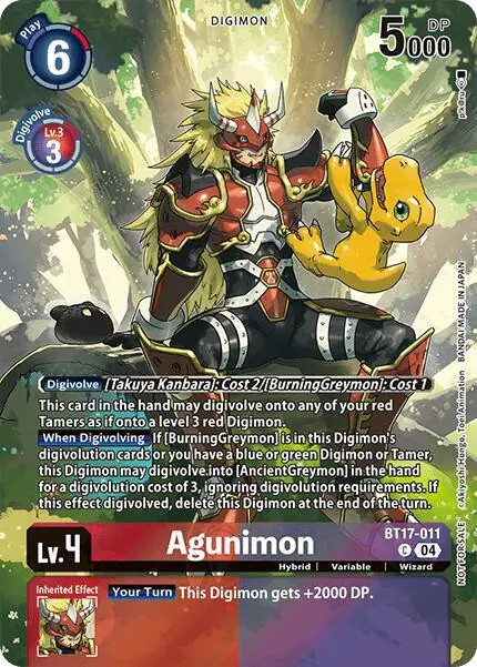 Agunimon (Legend Pack 2024 Box Topper)
