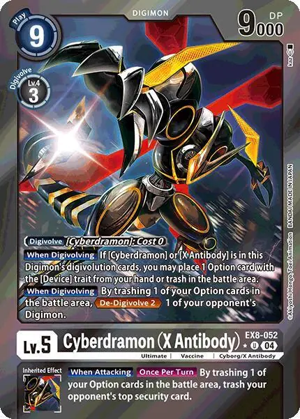 Cyberdramon (X Antibody) (Limited Foil)