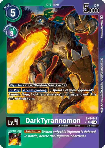 DarkTyrannomon (Limited Foil)