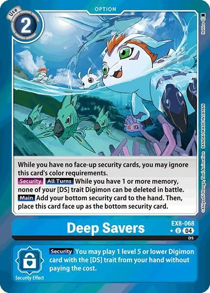 Deep Savers (Limited Foil)