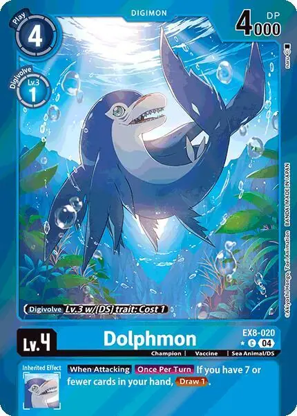 Dolphmon (Limited Foil)
