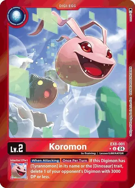 Koromon (Limited Foil)