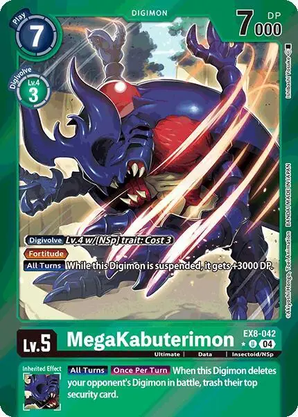 MegaKabuterimon (Limited Foil)