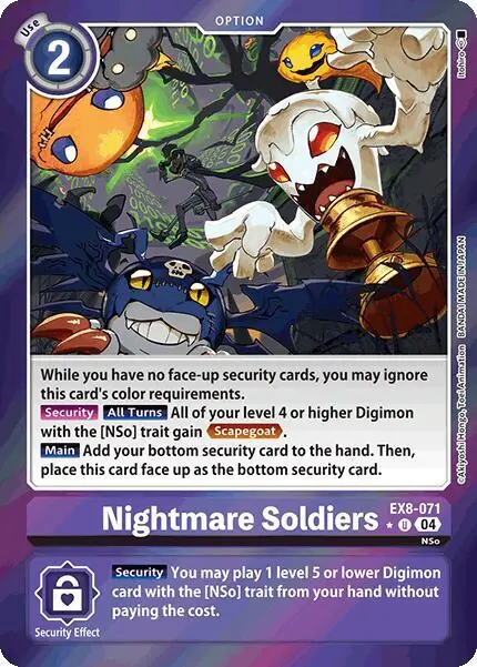 Nightmare Soldiers (Limited Foil)