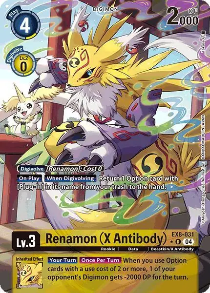 Renamon (X Antibody) (Alternate Art)