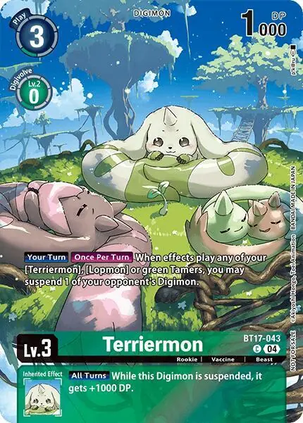 Terriermon (Legend Pack 2024 Box Topper)