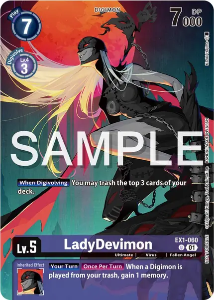 LadyDevimon (Digimon Illustration Competition Pack 2023)