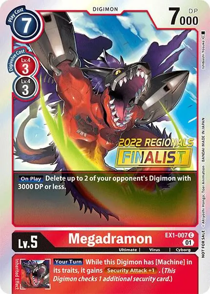 Megadramon (2022 Championship Online Regional) [Online Finalist]